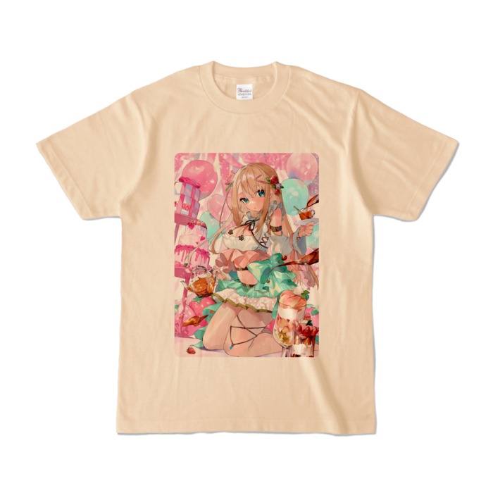 カラーTシャツ - S - ナチュラル (淡色)
