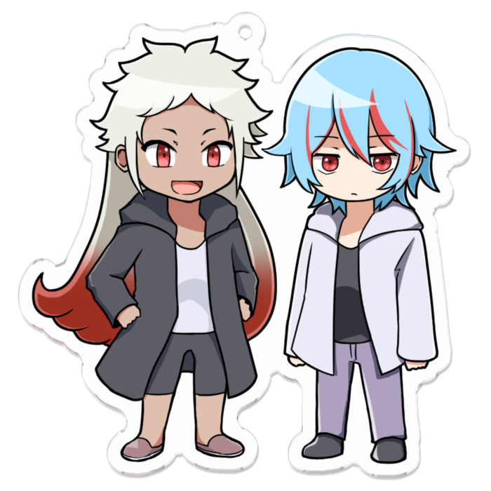 アクリルキーホルダー（コーティング） - 70 × 70 (mm)