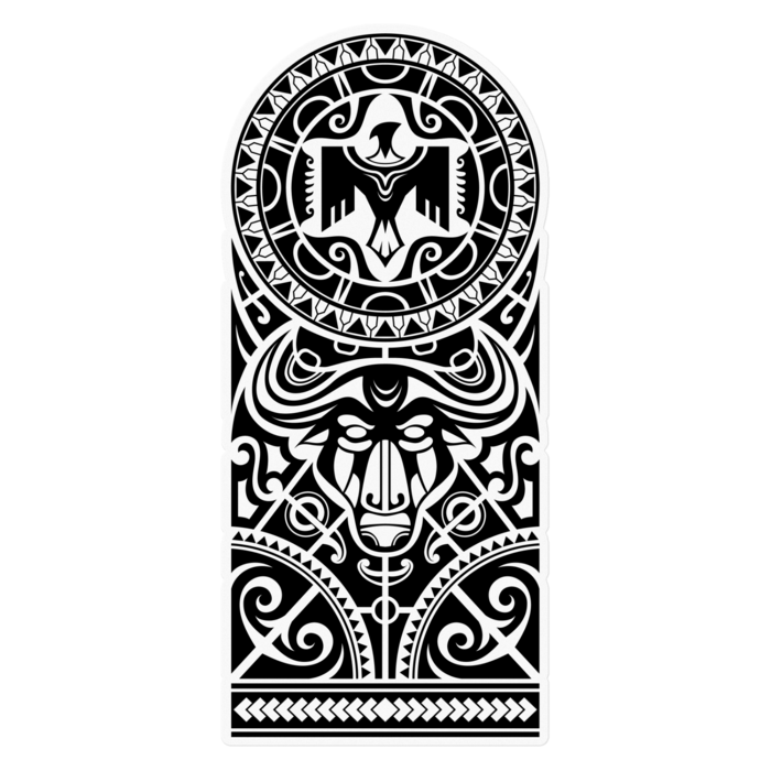 背景透明ステッカー - 160 x 160 (mm)(1)