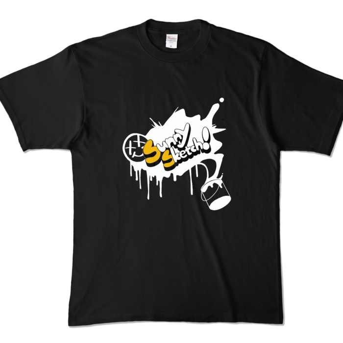 カラーTシャツ - XL - ブラック (濃色)