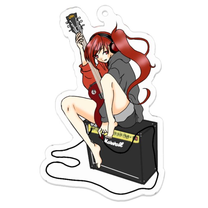 アクリルキーホルダー - 70 x 70 (mm)