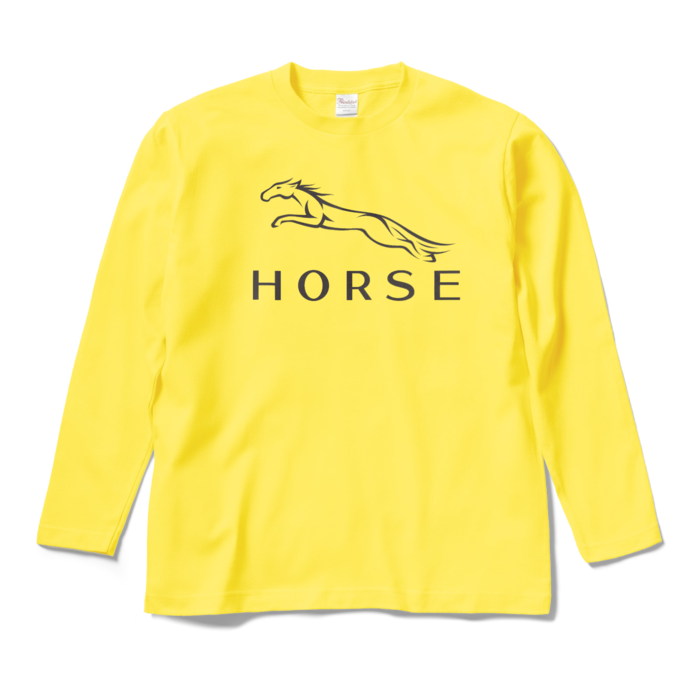 ロングスリーブTシャツ - M - イエロー