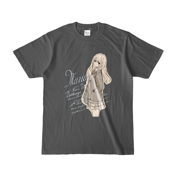 カラーTシャツ(濃色) - S - チャコール