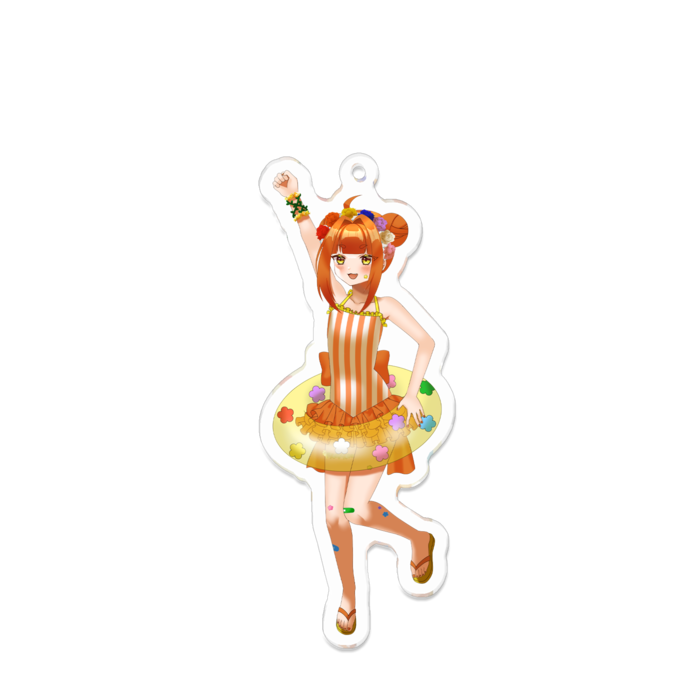 アクリルキーホルダー - 100 x 100 (mm)