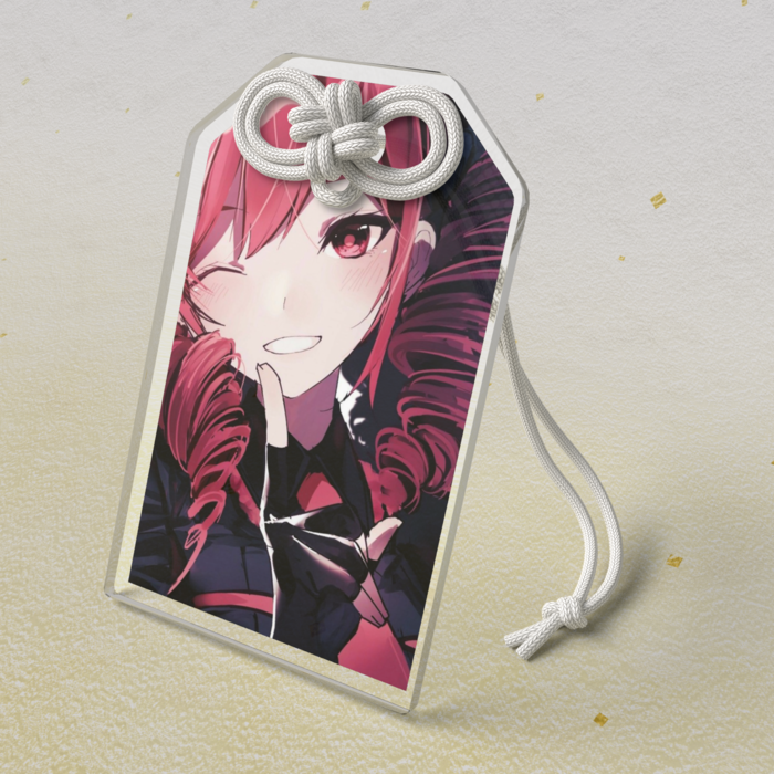 アクリルお守り - 50 × 80mm