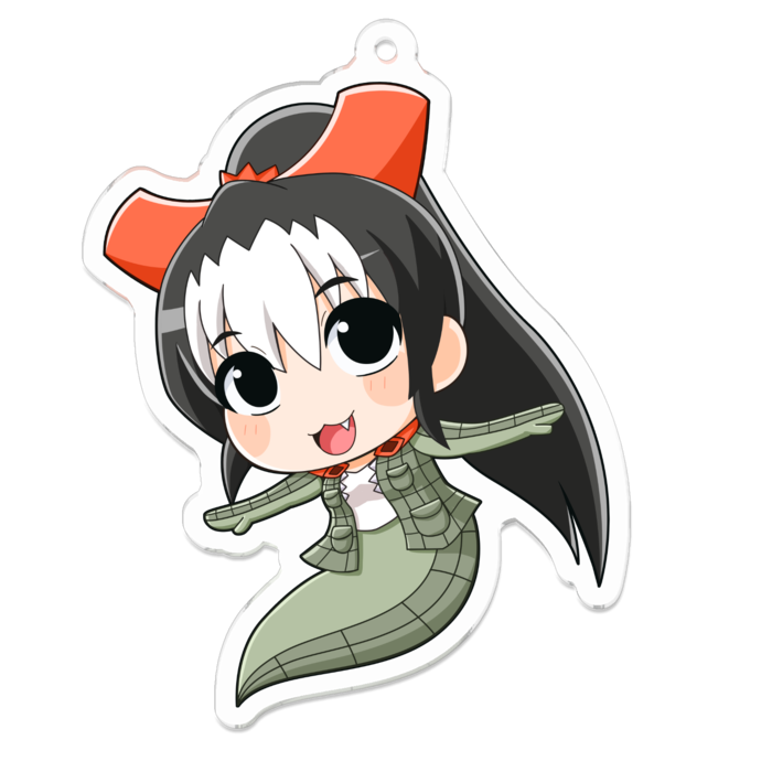 アクリルキーホルダー（コーティング） - 70 x 70 (mm)