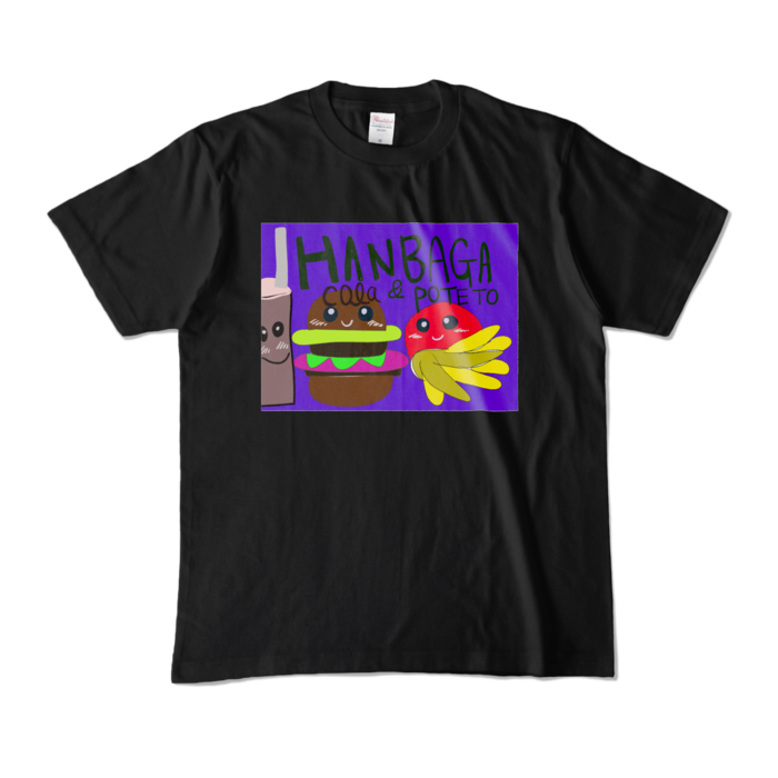 カラーTシャツ - M - ブラック (濃色)