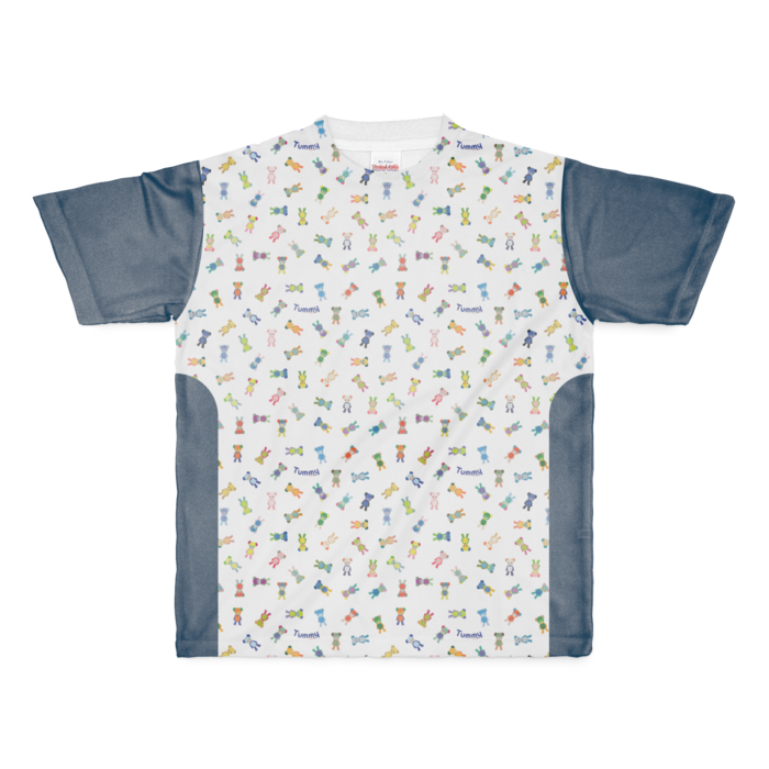 フルグラフィックTシャツ - M - 両面印刷(1)