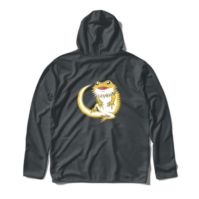 ジップパーカー - L - ダークグレー