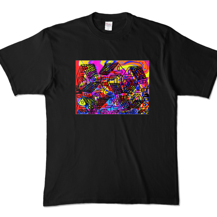 カラーTシャツ - XL - ブラック (濃色)