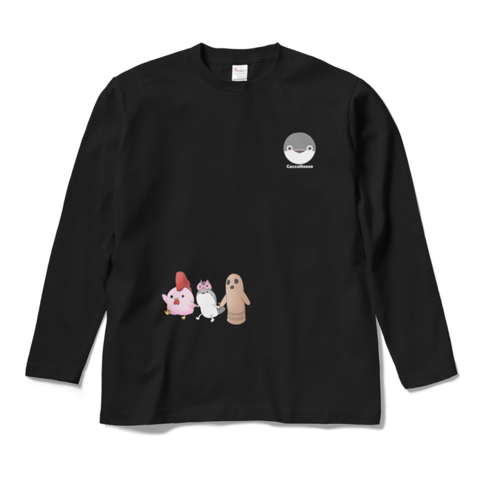 ロングスリーブTシャツ - M - ブラック