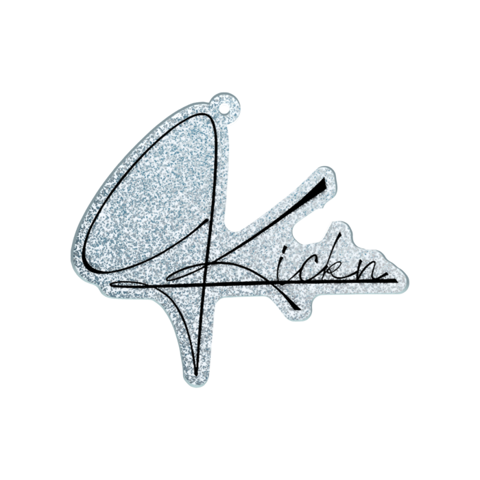 ラメアクリルキーホルダー - 70 × 70mm