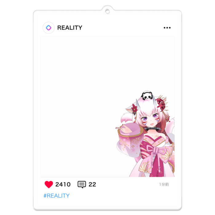 アクリルキーホルダー - 100 x 100 (mm)