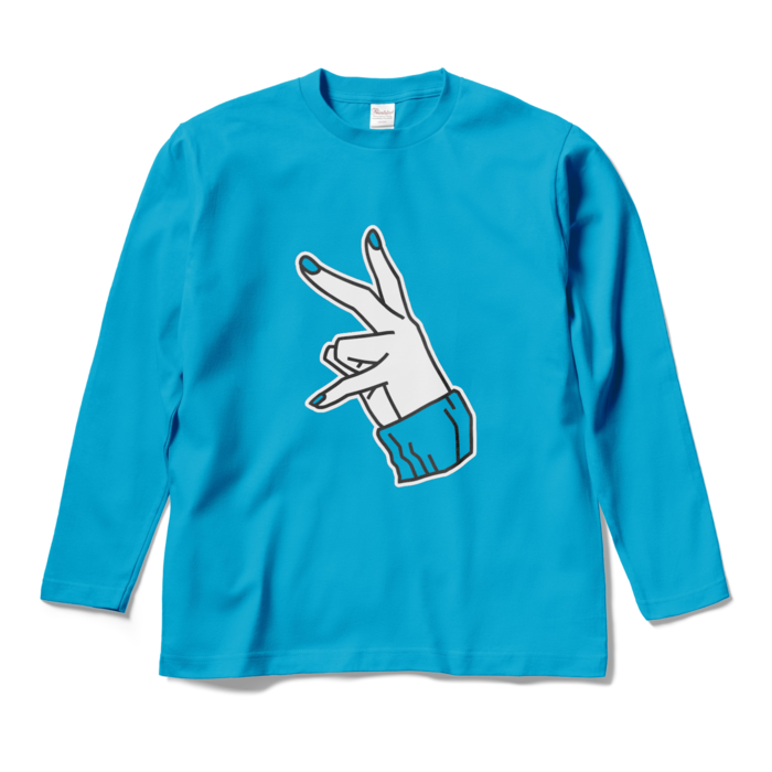 ロングスリーブTシャツ - M - ターコイズ