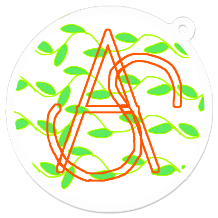 アクリルキーホルダー - 50 x 50 (mm)