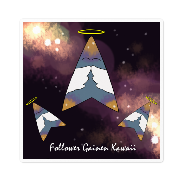 ステッカー - 100 x 100 (mm)