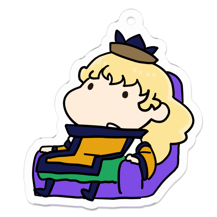 アクリルキーホルダー - 50 x 50 (mm)