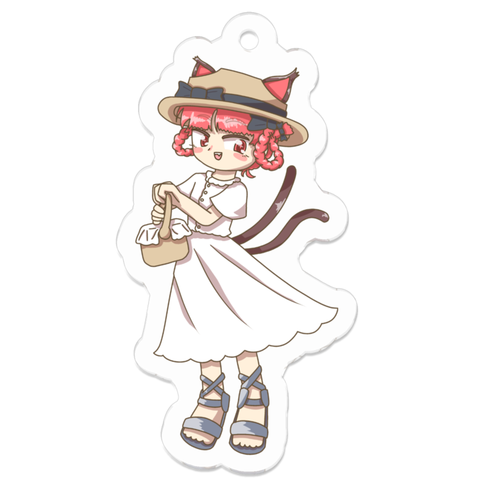 アクリルキーホルダー - 50 x 50 (mm)