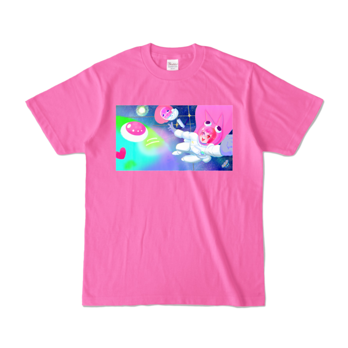 カラーTシャツ - S - ピンク (濃色)