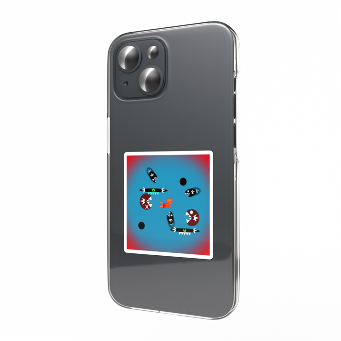 スマホステッカー - W55 × H91mm 以内