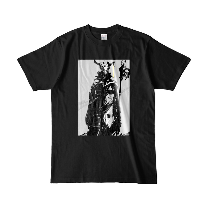 カラーTシャツ(濃色) - L - ブラック