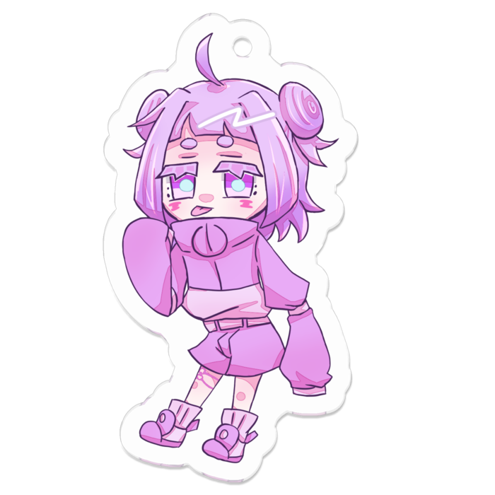 アクリルキーホルダー - 50 x 50 (mm)