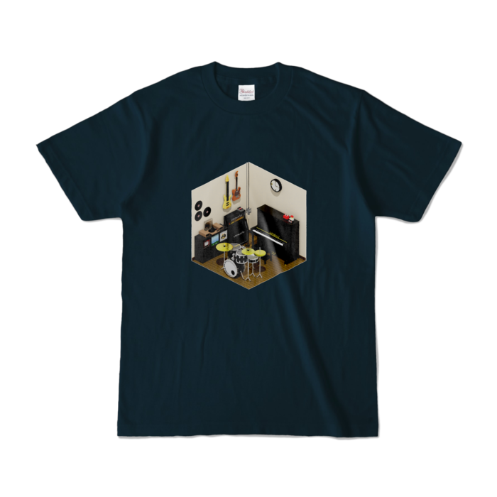 カラーTシャツ - S - ネイビー (濃色)