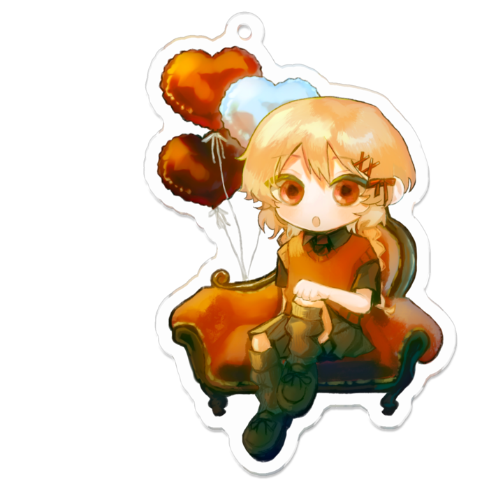 アクリルキーホルダー - 70 x 70 (mm)