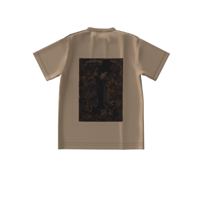 ビッグシルエットTシャツ - S - 背面
