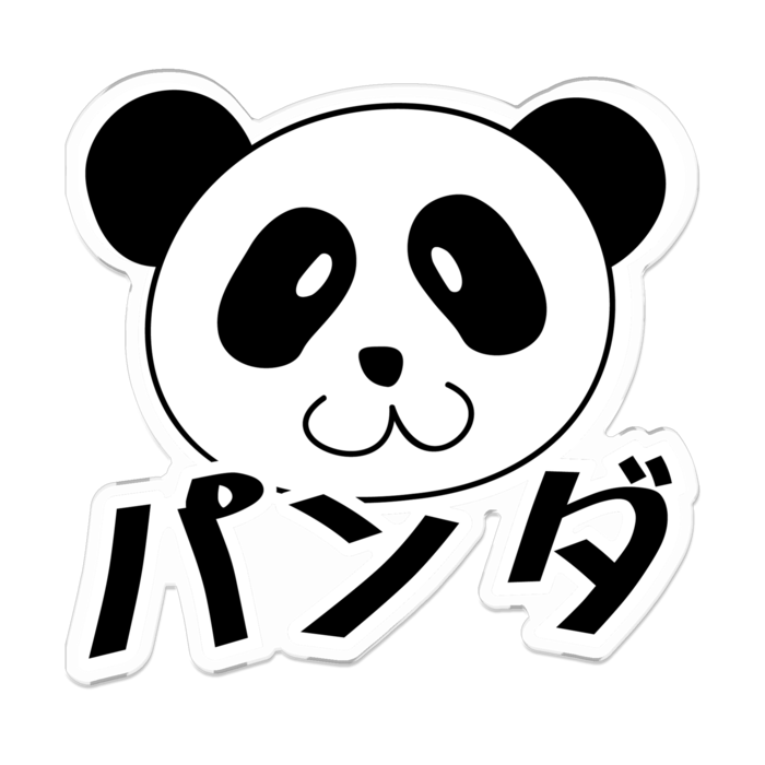 アクリルバッジ - 100 x 100 (mm)