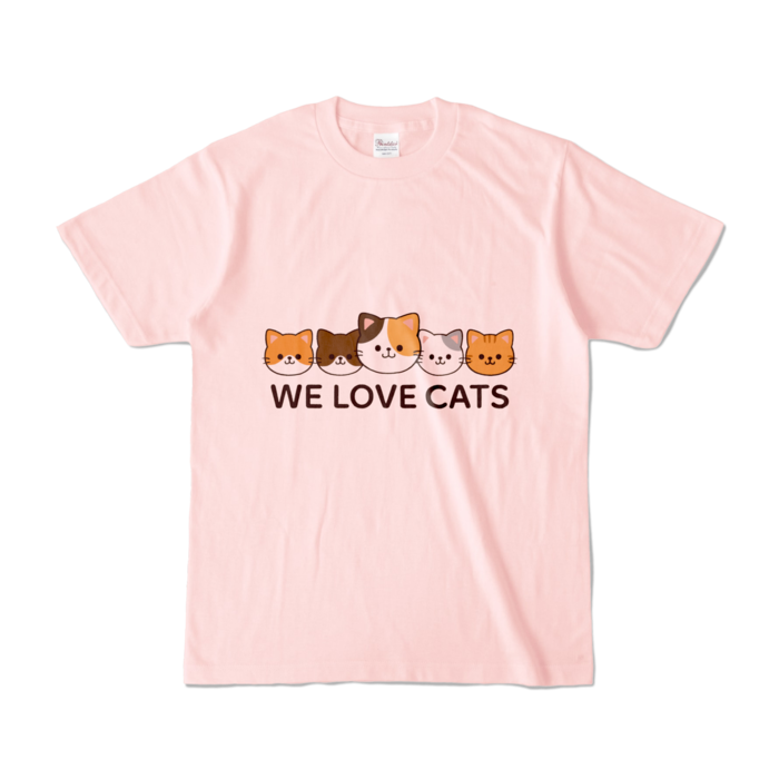 カラーTシャツ - S - ライトピンク (淡色)