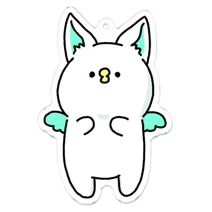 アクリルキーホルダー - 70 x 70 (mm)