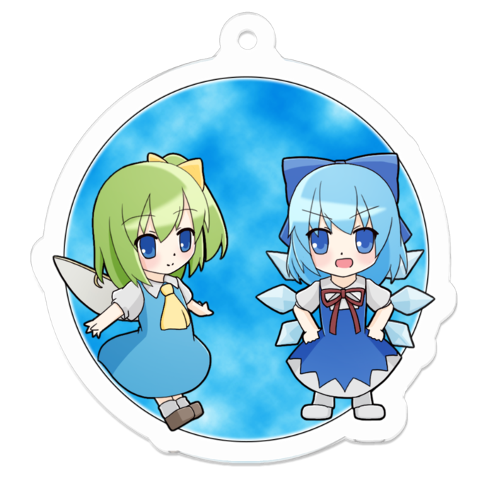 湖上のようせい アクリルキーホルダー 蒼月堂 Booth支店 Booth