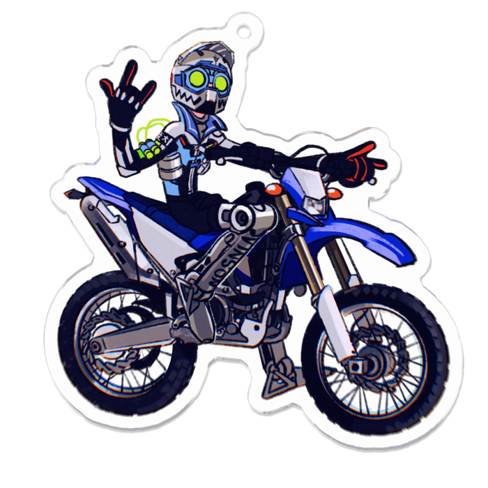 アクリルキーホルダー - 70 x 70 (mm)