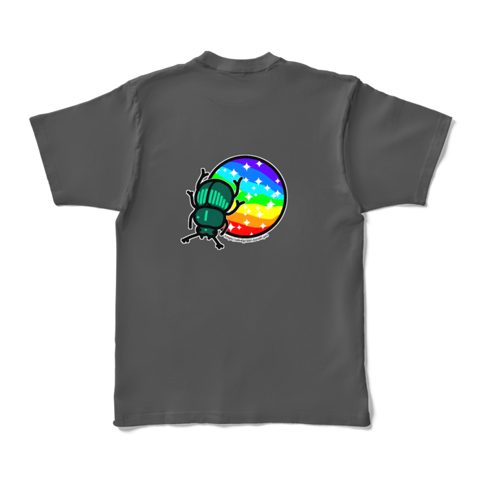 カラーTシャツ - XL - チャコール (濃色)