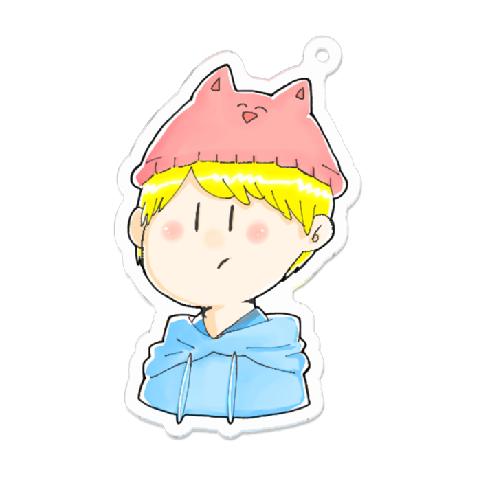 アクリルキーホルダー - 70 x 70 (mm)