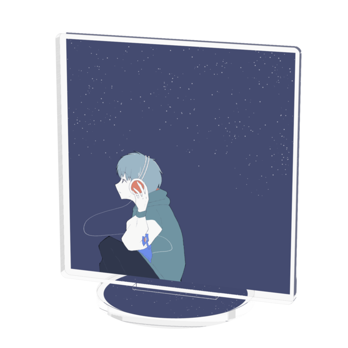 アクリルフィギュア - 70x70mm
