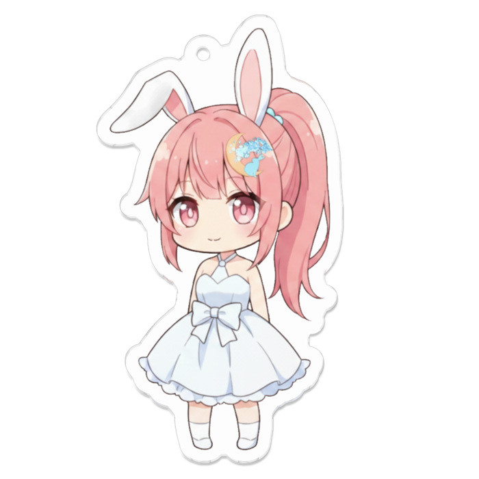 アクリルキーホルダー - 70 x 70 (mm)