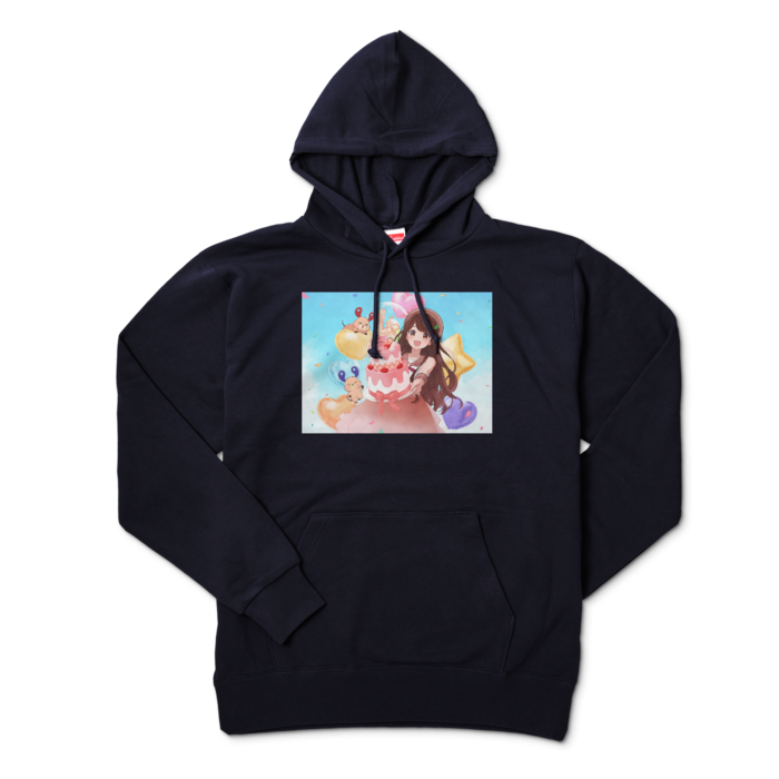パーカー - XL - ネイビー