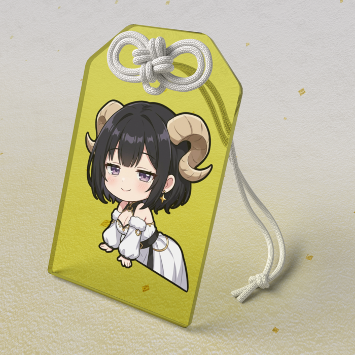 アクリルお守り - 50 × 80mm