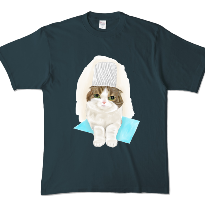 カラーTシャツ - XL - デニム (濃色)