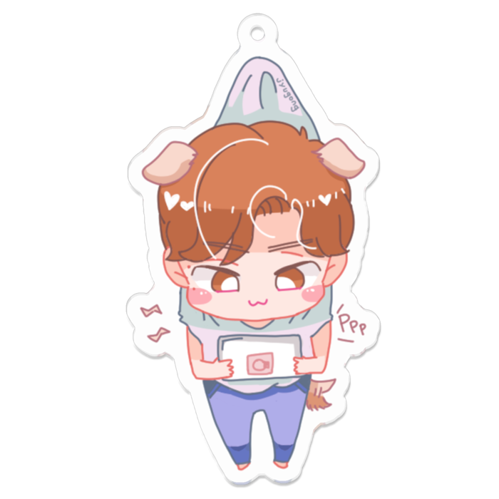 アクリルキーホルダー - 70 x 70 (mm)