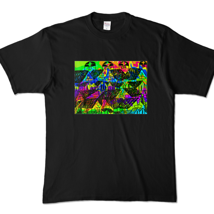 カラーTシャツ - XL - ブラック (濃色)