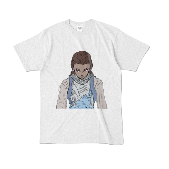 カラーTシャツ - L - アッシュ (淡色)