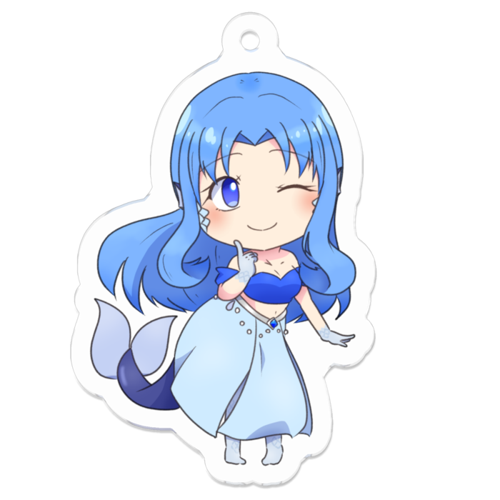 アクリルキーホルダー（コーティング） - 50 × 50 (mm)