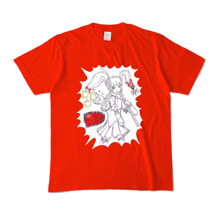 カラーTシャツ - M - レッド (濃色)