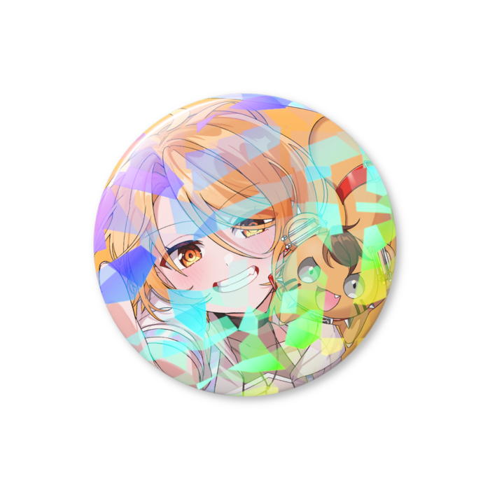 ホログラム缶バッジ - 56mm