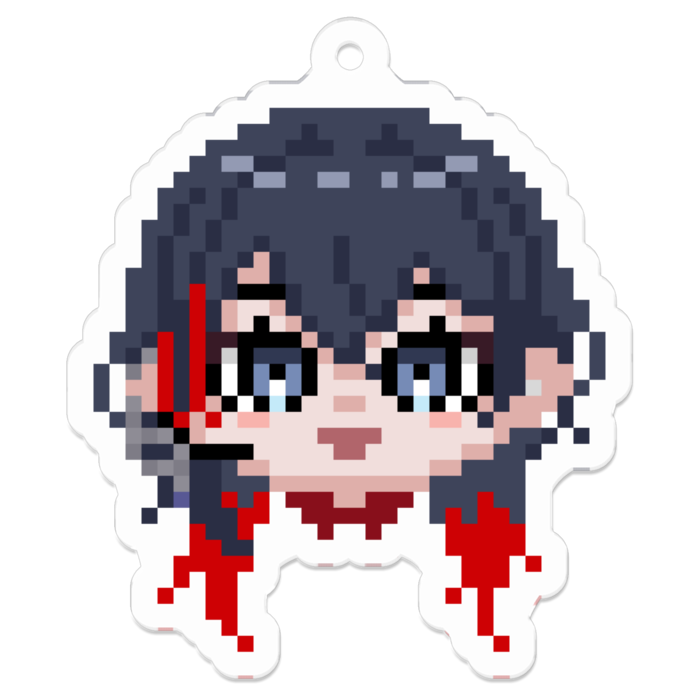 アクリルキーホルダー(コーティング) - 50 x 50 (mm)