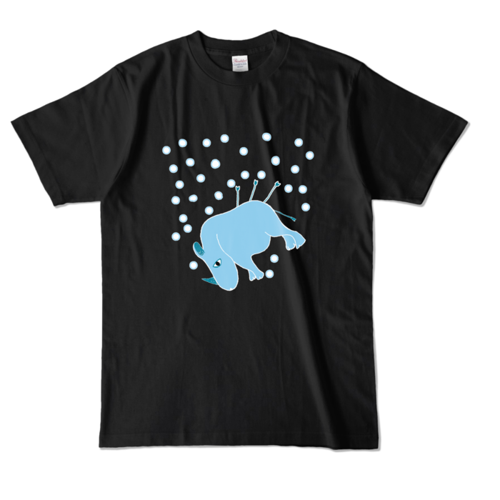 カラーTシャツ - L - ブラック (濃色)