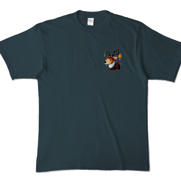 カラーTシャツ - XL - デニム (濃色)